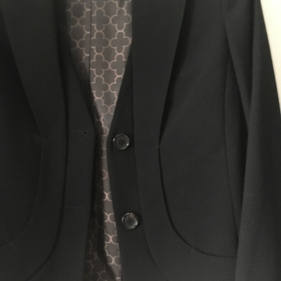 Pink Tartan black cocktail suit - Picture 10 of 11